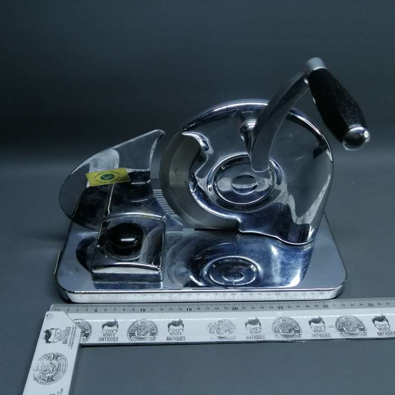 Original Retro Chrome Boxed Berda Bread and Meat Slicer!!!