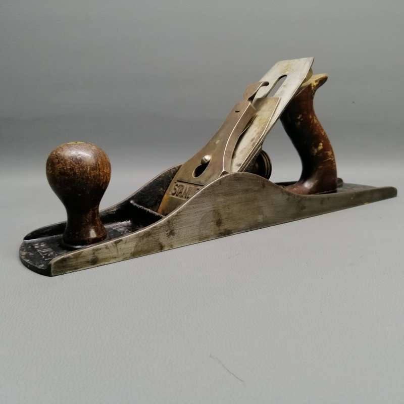 Large Original Vintage Stanley Bailey Bench Plane No 5.5