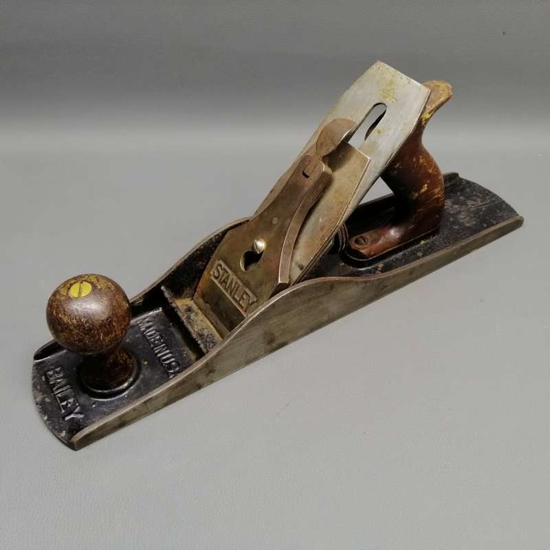 Large Original Vintage Stanley Bailey Bench Plane No 5.5