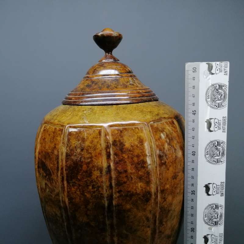 Large Antique Finished Metal Urn and Lid!!! 550mm!!!