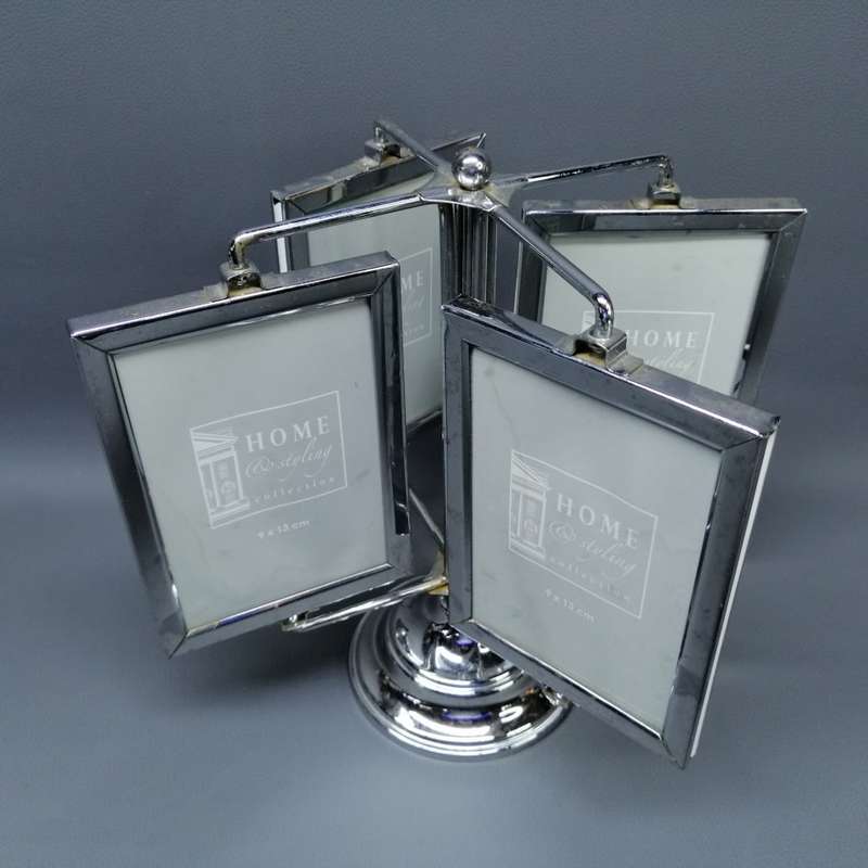 Retro Chrome 8 Swivel Picture Frame!!!