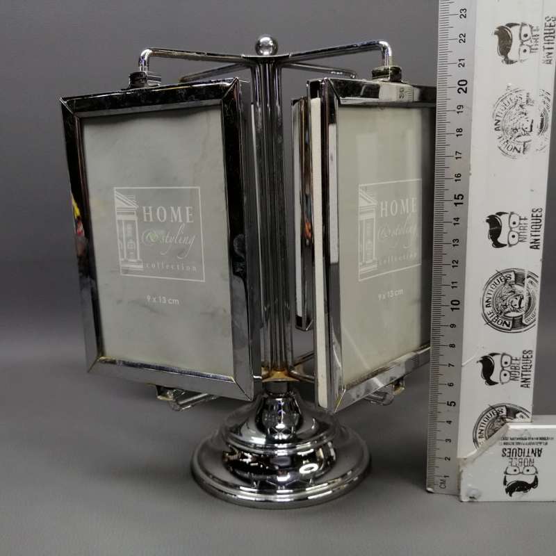 Retro Chrome 8 Swivel Picture Frame!!!