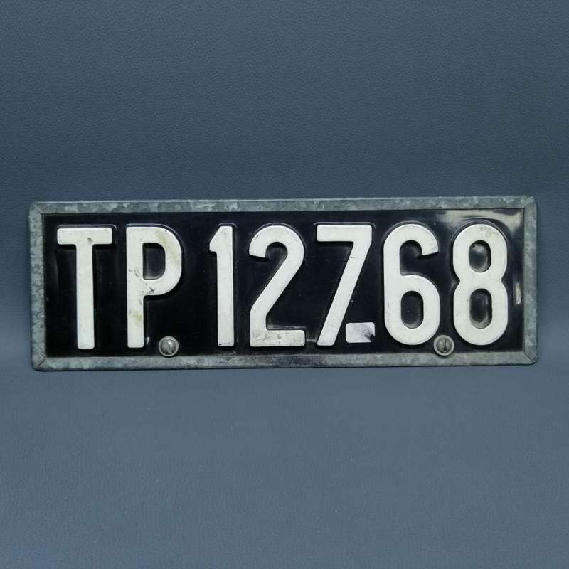 RARE!!! Original Embossed Metal South African Transvaal Province Number Plate!!!