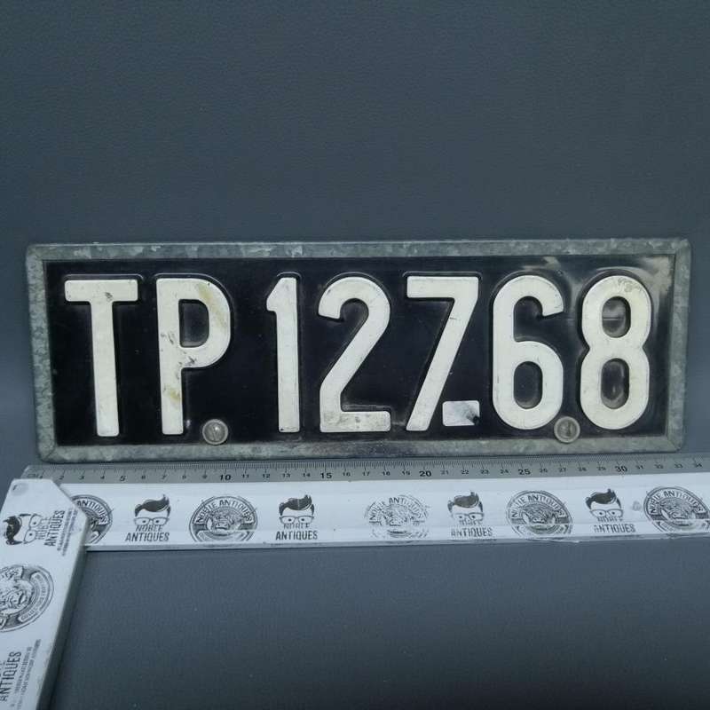 RARE!!! Original Embossed Metal South African Transvaal Province Number Plate!!!