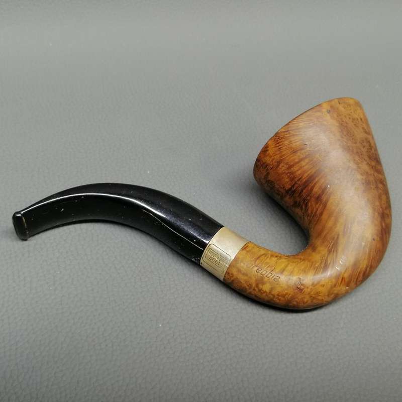 RARE!!! Original Genuine Briar and Sterling Silver Brebbia Jubilee Pipe!!!!