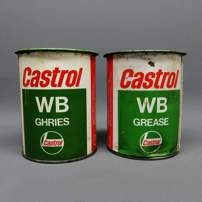 Original Vintage CASTROL Wheel Bearing Grease 500g Tin!!! Bid Per Can!!!