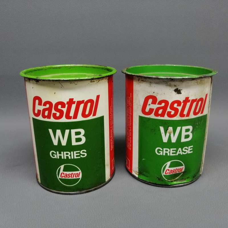 Original Vintage CASTROL Wheel Bearing Grease 500g Tin!!! Bid Per Can!!!