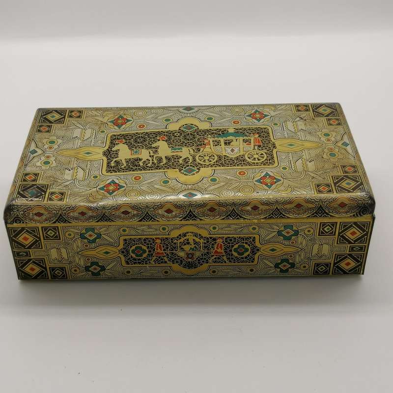 RARE!!! 1900's Royal Lithographed Chocolate Tin Container!!!