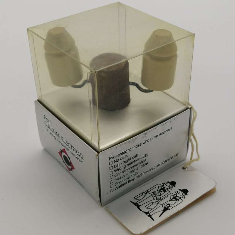 RARE!!! Limited Edition Cullinan Electrical Porcelain Electric Parts: Cedric and Cecil Pormi!!!