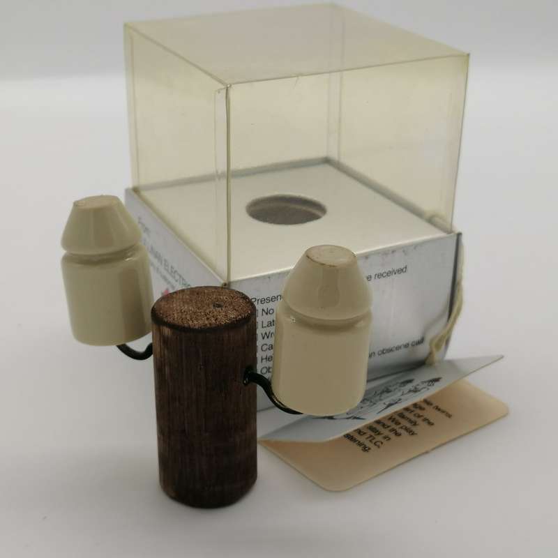 RARE!!! Limited Edition Cullinan Electrical Porcelain Electric Parts: Cedric and Cecil Pormi!!!