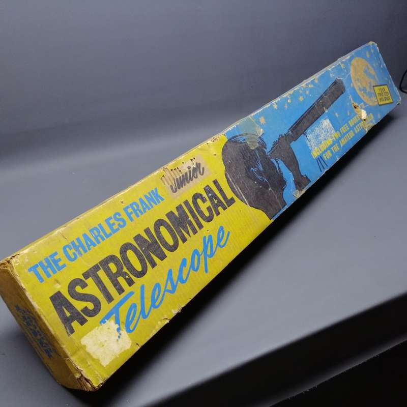 RARE!!! Vintage Boxed 1960's Charles Frank Junior Astronomical Telescope!!!