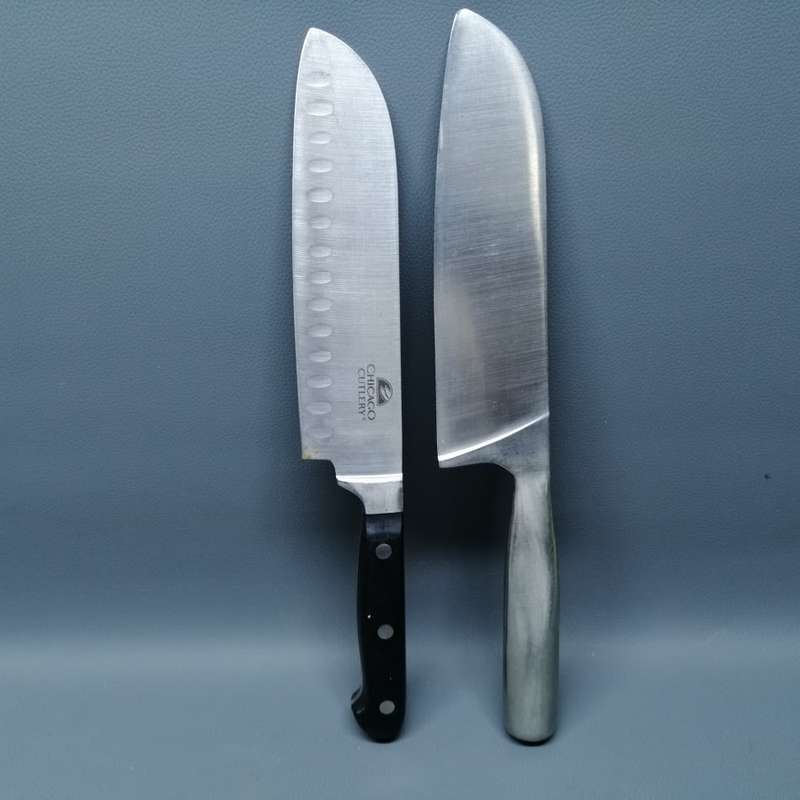 Two High Quality Santoku Chefs Knifes - Bid For Both!!!