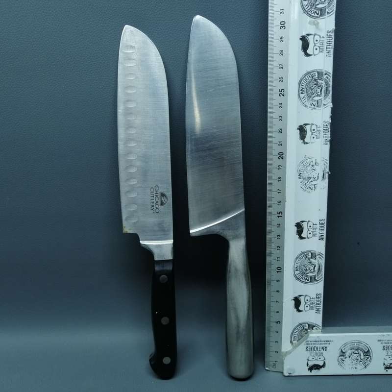 Two High Quality Santoku Chefs Knifes - Bid For Both!!!