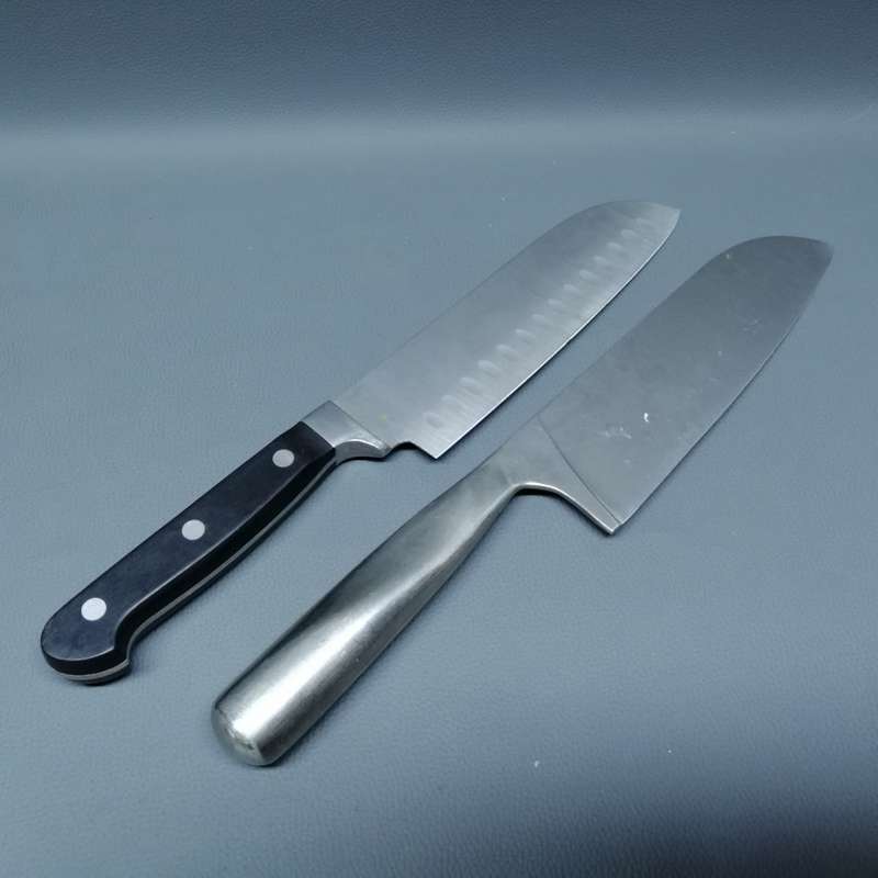 Two High Quality Santoku Chefs Knifes - Bid For Both!!!