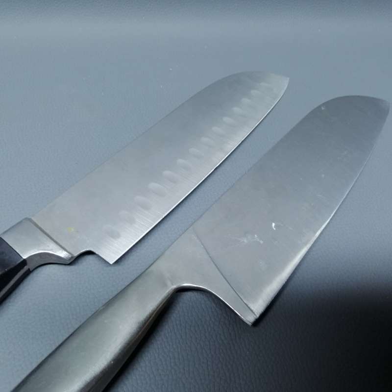Two High Quality Santoku Chefs Knifes - Bid For Both!!!