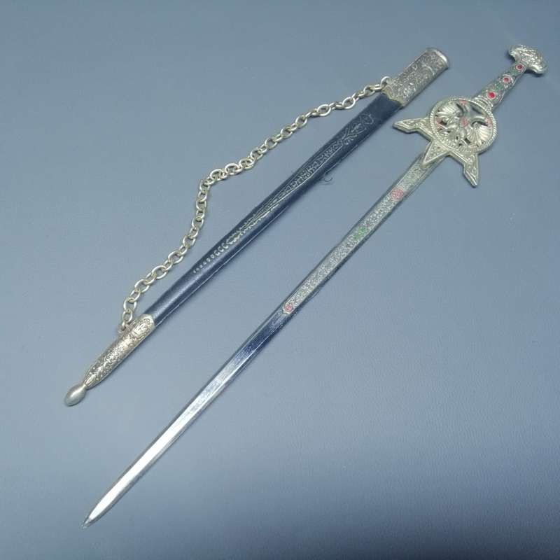 RARE!!! Original Vintage Russian Metal Display Sword and Sheath!!!