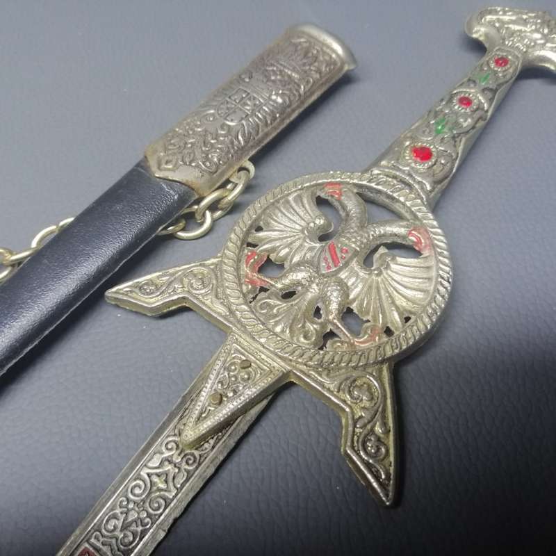 RARE!!! Original Vintage Russian Metal Display Sword and Sheath!!!