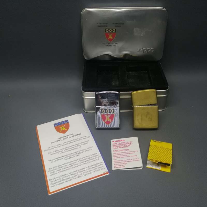 Original SA Military Logistics Commando Original Zippo Combo!!!