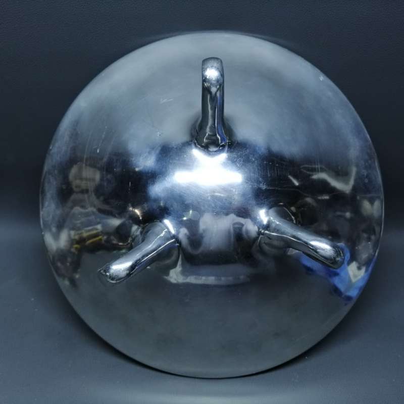 Large Cast Metal Carrol Boyes Styled Footed Fruit or Salad Bowl!!!
