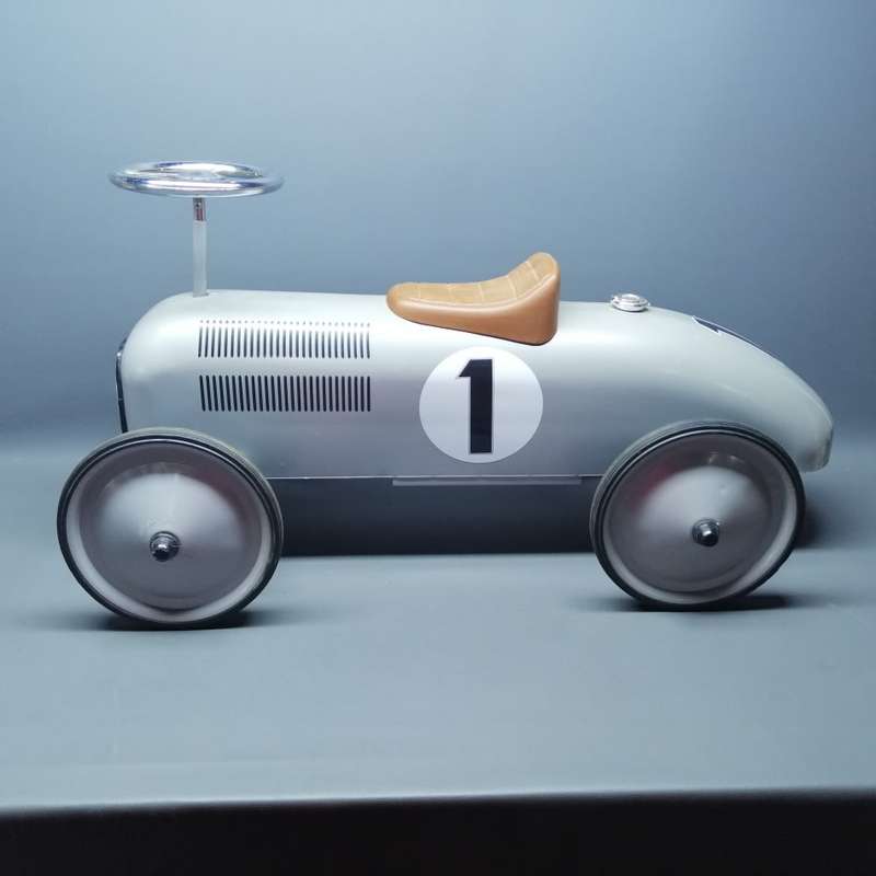 Original Gollnest & Kiesel German Push Pedal Car Metal Racer!!!