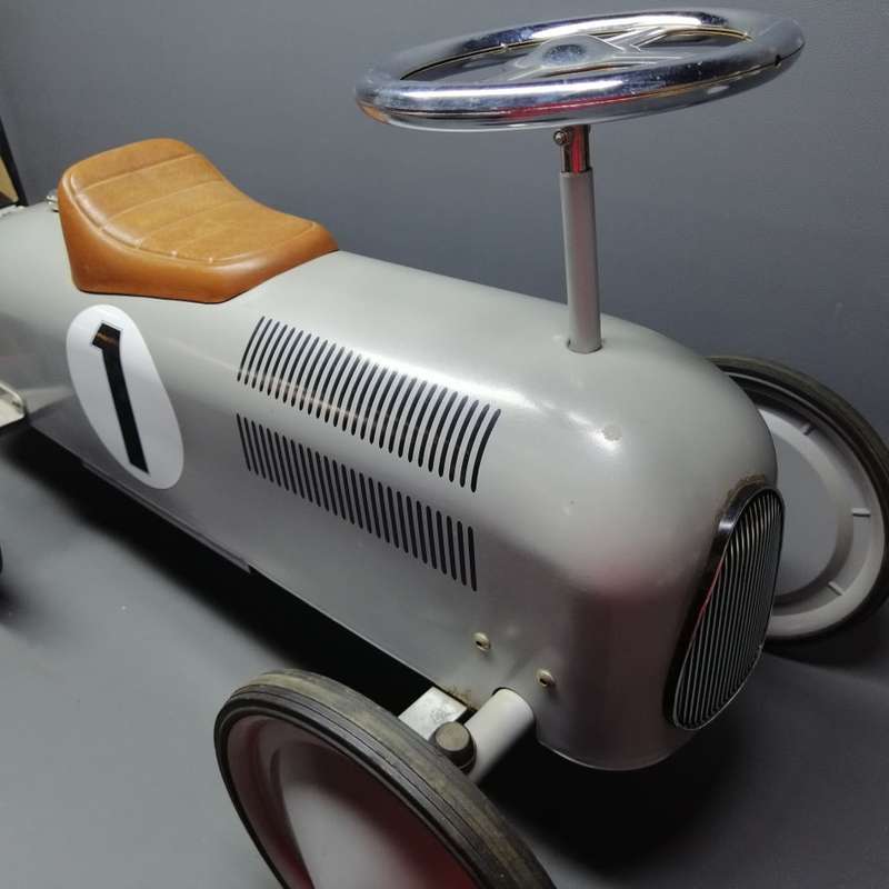 Original Gollnest & Kiesel German Push Pedal Car Metal Racer!!!