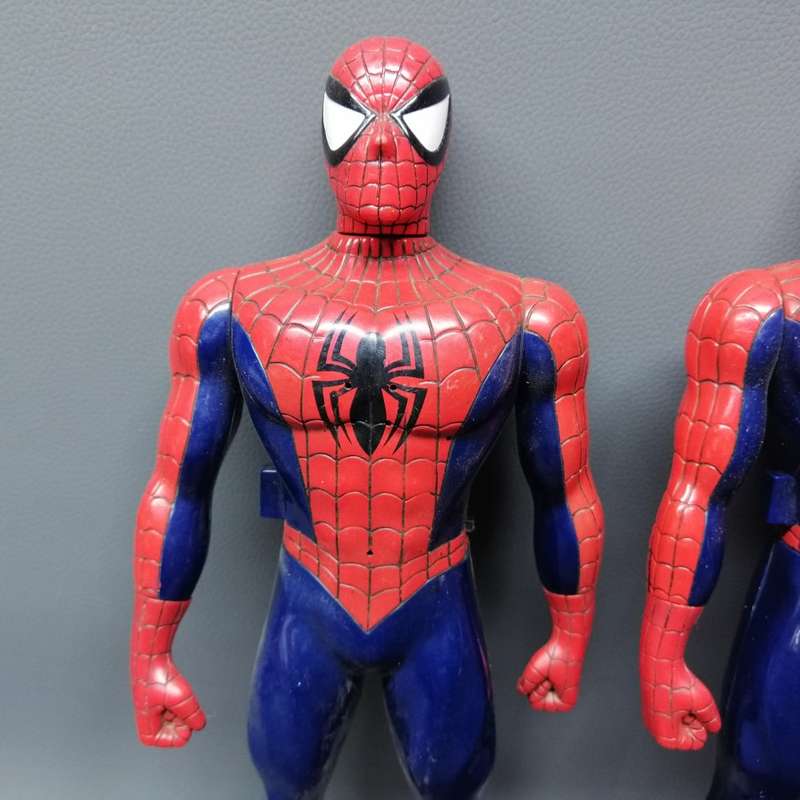 Super Cool!!! Original Spider Man Figurine Walkie Talkie Set!!! Working!!