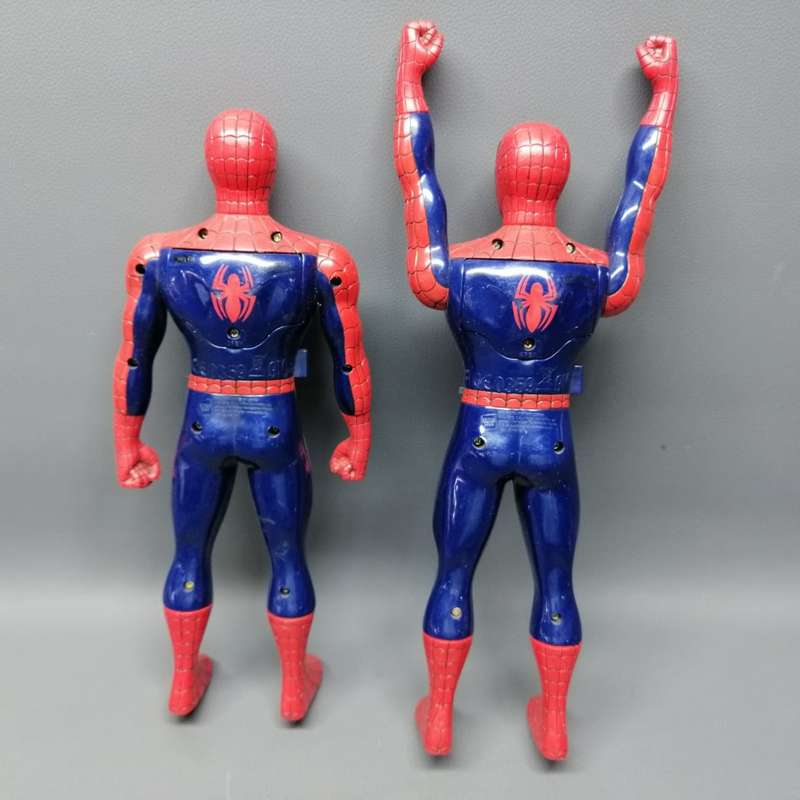 Super Cool!!! Original Spider Man Figurine Walkie Talkie Set!!! Working!!