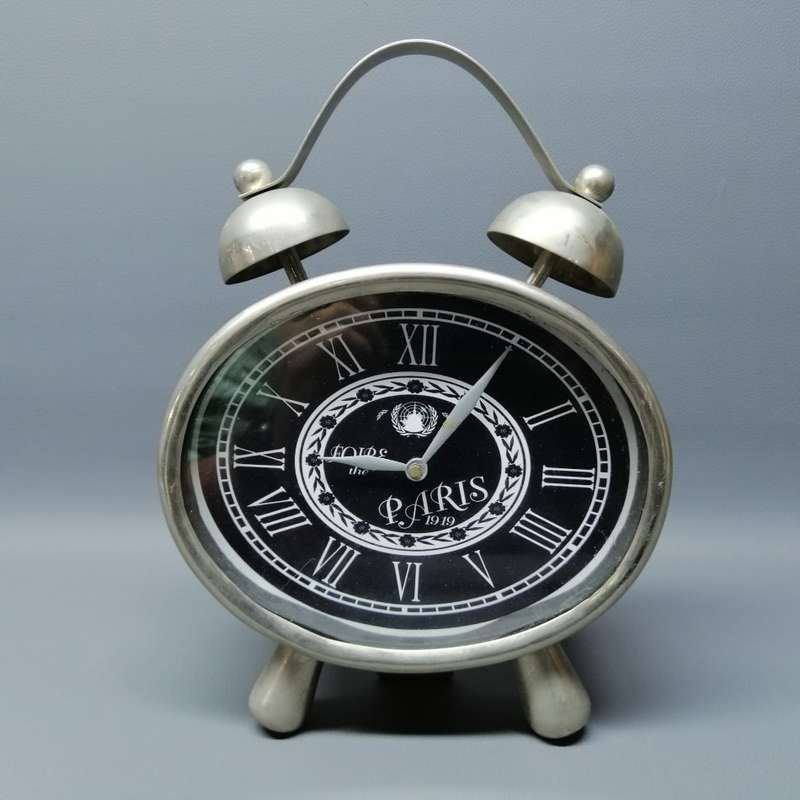 Large Metal Display Alarm Clock!!! Working!!!