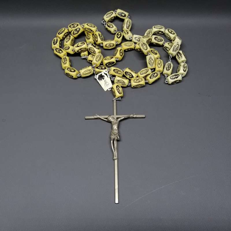 Large Wall Hanging Handcrafted Religious Rosary !!!