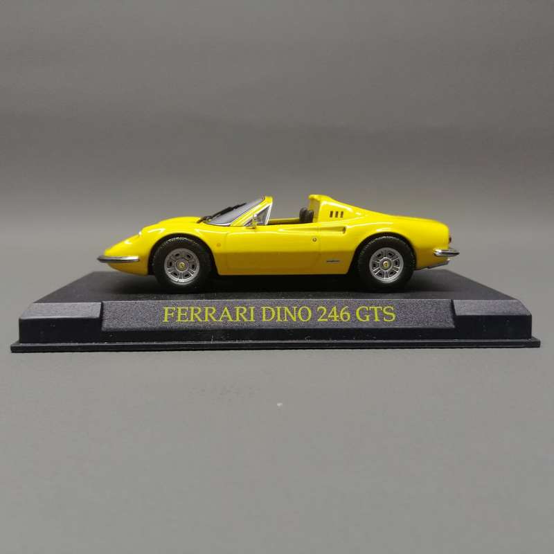 Original Die Cast Metal Ferrari Dino 246 GTS (Scale 1:43 - Official Ferrari Product)