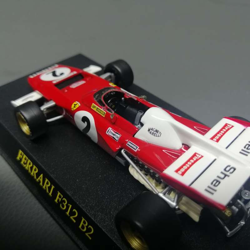 Original Die Cast Metal Ferrari F312 B2 (Scale 1:43 - Official Ferrari Product)
