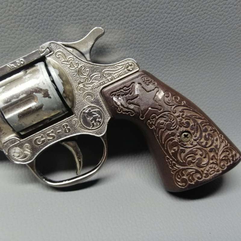 Original Vintage Die Cast Metal Spanish Cap Gun!!! Working!!!