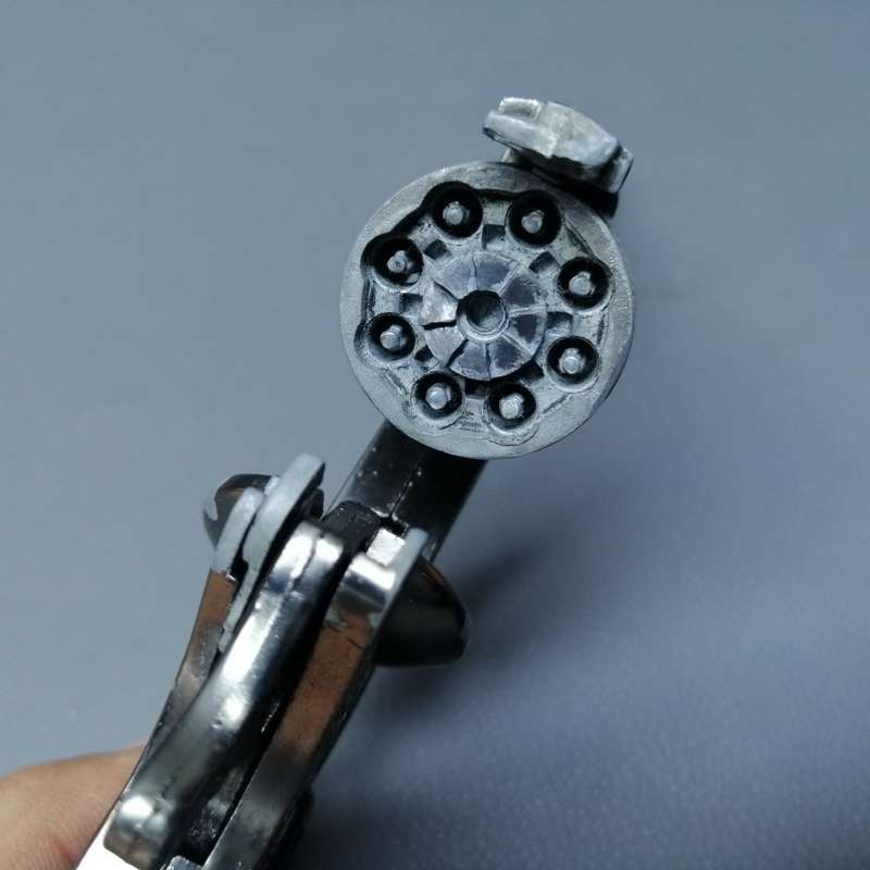 Original Vintage Die Cast Metal Spanish Cap Gun!!! Working!!!