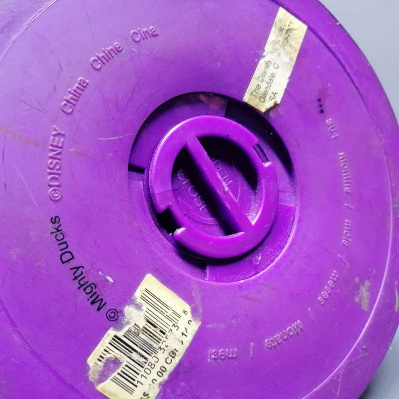 Large Original Highly Collectible Mighty Ducks Savings Bank!!!