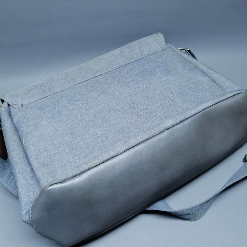 Original PU Leather and Denim Canvas Laptop Bag!!!