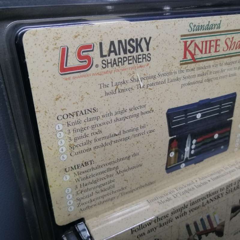 Original Boxed Lansky Standard Knife Sharpening Kit!!!