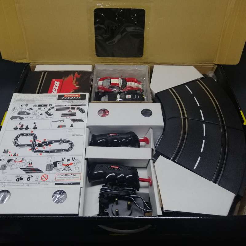 Original Carrera Evolution Monza GT Racing Scale 1:32 Slot Car Set!!! Complete, Boxed