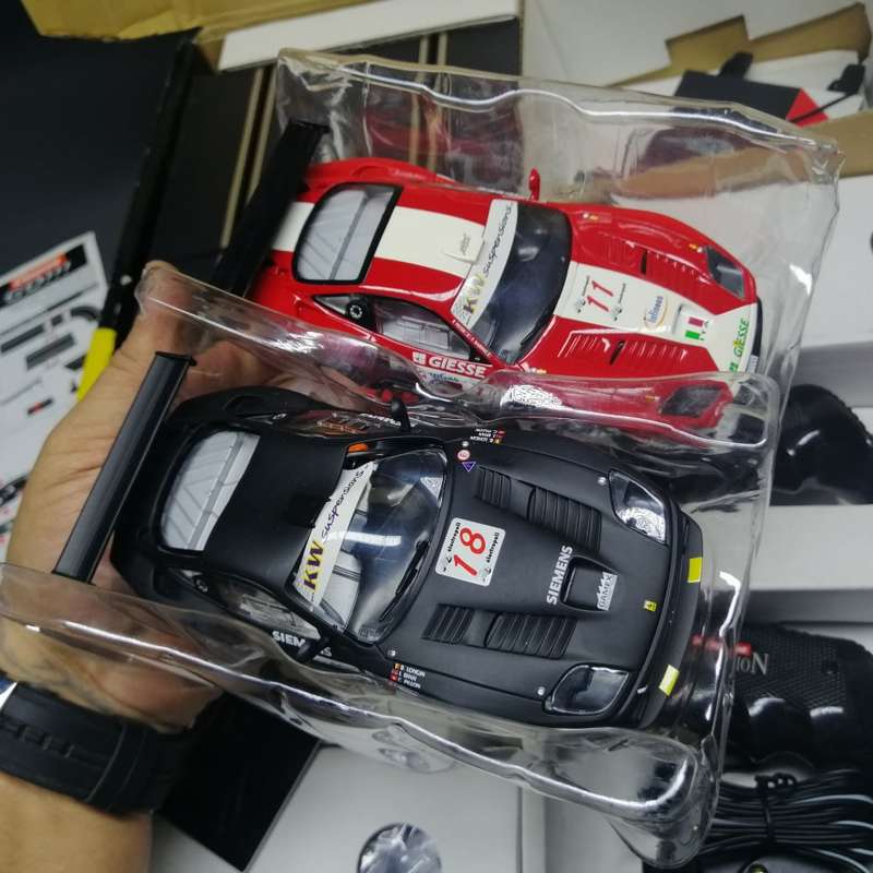 Original Carrera Evolution Monza GT Racing Scale 1:32 Slot Car Set!!! Complete, Boxed