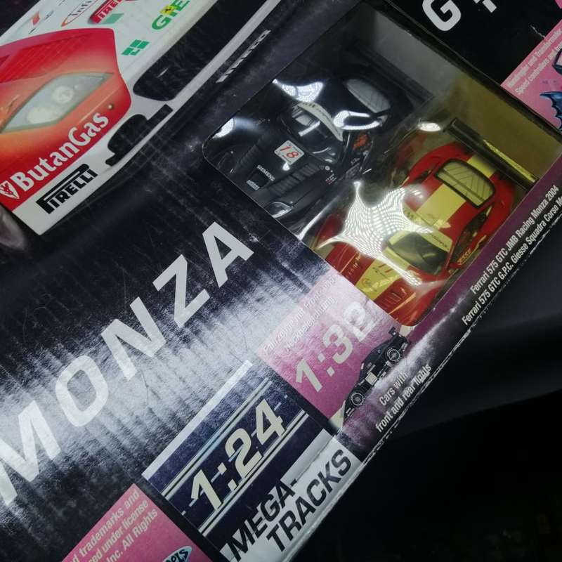 Original Carrera Evolution Monza GT Racing Scale 1:32 Slot Car Set!!! Complete, Boxed