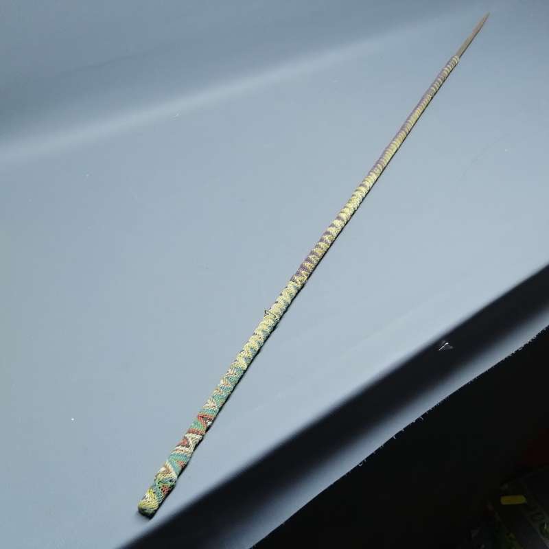 Fantastic!!! Extremely Old Forged Metal Original Zulu Spear!!!