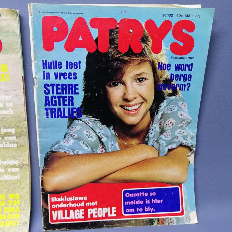 SUPER COOL!!! Original Vintage 1980's Patrys Magazine Collection!! Incl Steve Austen!!!