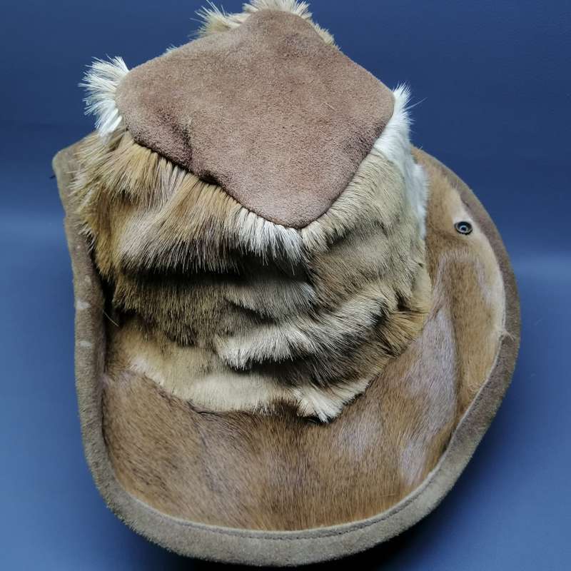 Original Genuine Leather and Soft Tanned Springbok Hyde Hat!!!!