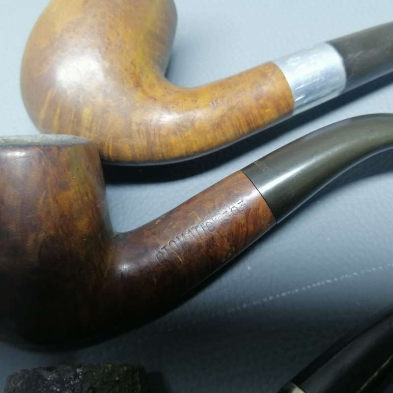 FANTASTIC!!!! Large Quality Estate Pipe Collection With Two Stands!!!