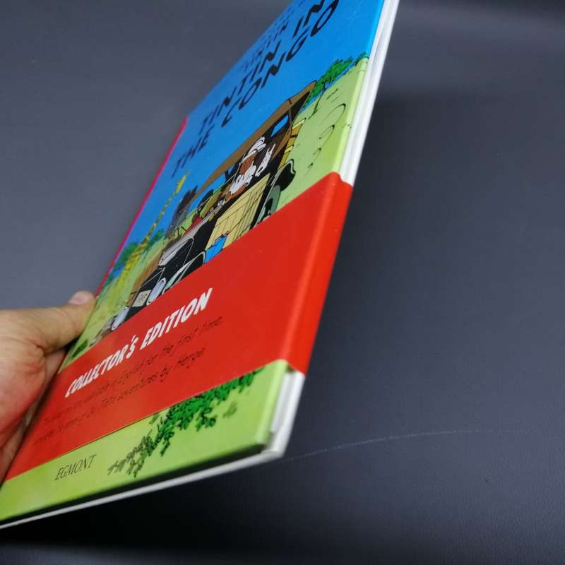 Original Highly Collectible Herge TINTIN In The Congo!!! Collector's Edition!!!