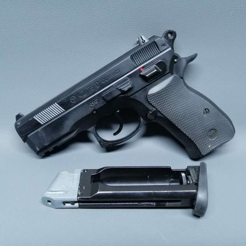 Original CZ 75 D Compact .177 Cal Gas BB Air-soft Gun - Working!!!