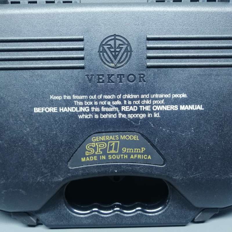 Original Vector SP1 9mm Pistol Carry Case!!!