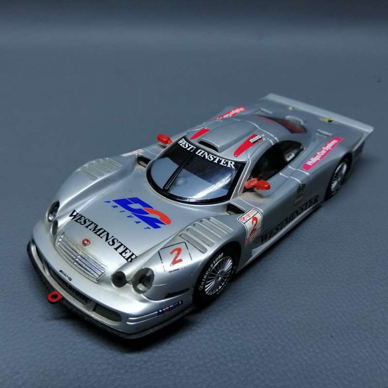 Original Scalextric Hornby Mercedes CLK Le-mans Westminster Racing Car!!!