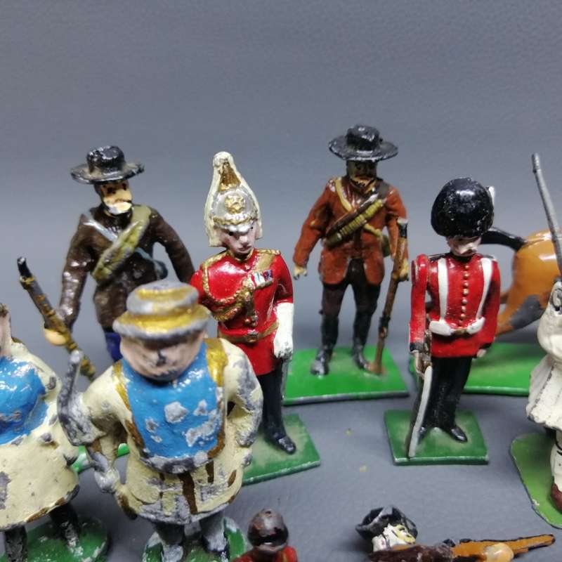 Super Rare!!! Antique Brittian's and Other Lead Soldiers Collection !!! Bid For All!!!!