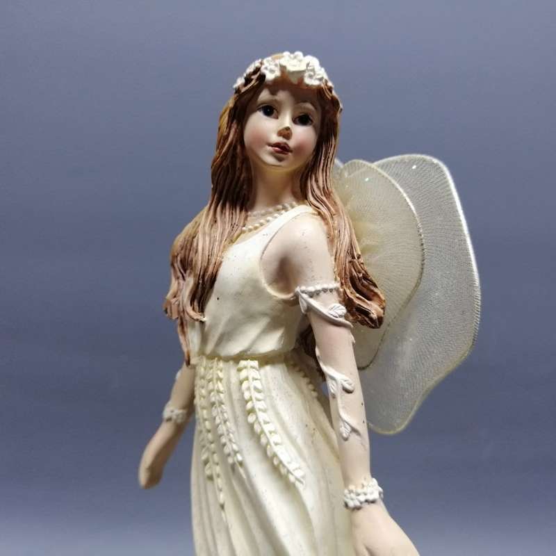 Highly Detailed Hand Painted Faerie and The Frog Figurine!!!