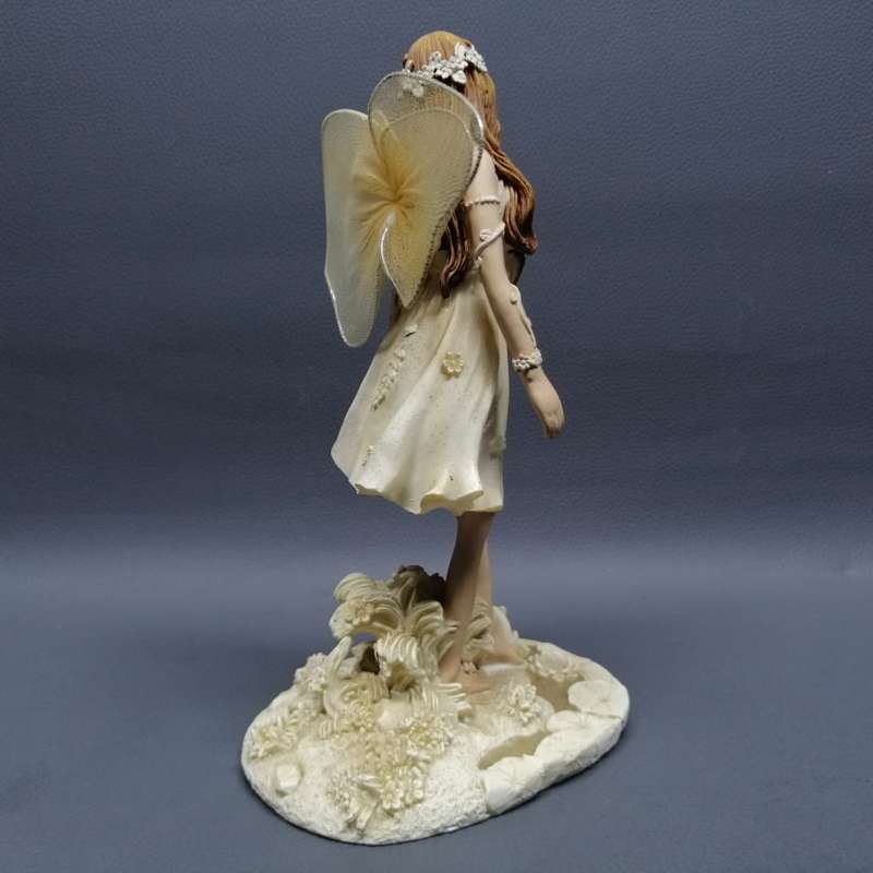 Highly Detailed Hand Painted Faerie and The Frog Figurine!!!